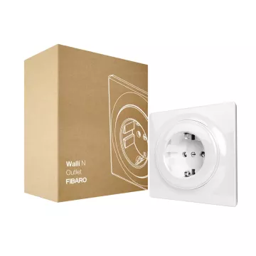 Gniazdko FIBARO Walli N Outlet type F biały (FGWSONF-011)