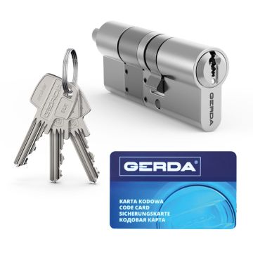 OUTLET Wkładka modułowa Gerda SLR 30-61/30 mm - typ A, nikiel satyna