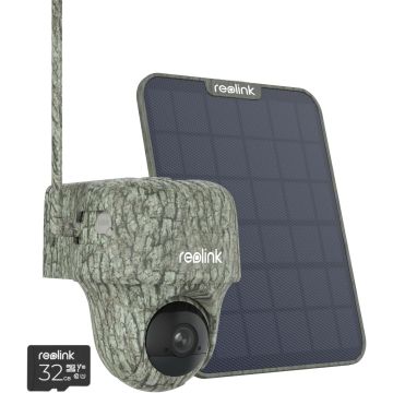 Kamera zewnętrzna Reolink Go Series G450 - obrotowa, z panelem solarnym