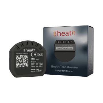 Podtynkowy transformator Heatit Transformer 230VAC -> 12VDC - 5VDC - 3.3VDC