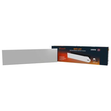 Grzejnik elektryczny Heatit WiFi List - WiFi, Bluetooth, 1000 W, biały