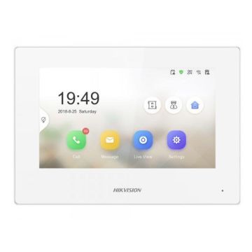 Monitor do wideodomofonu Hikvision (DS-KH6320-WTE1-W)