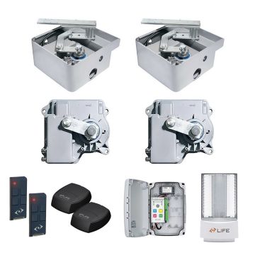 Zestaw podziemny ERGO 230 V AC - do bram skrzydłowych o maksymalnej wielkości skrzydła 3 m