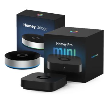 Zestaw inteligentna centrala Homey Mini + Homey Bridge