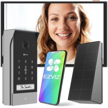 Inteligentny wideodomofon Ezviz EP7 2K Wi-Fi IP65