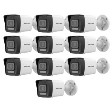 Zestaw 10 kamer zewnętrznych IP HIKVISION (DS-2CD1043G2-LIU(2.8mm) PL) opakowanie zbiorcze 10szt.