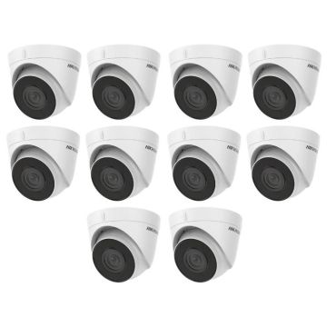 Zestaw 10 kamer zewnętrznych IP HIKVISION (DS-2CD1341G0-I/PL(2.8 mm)) opakowanie zbiorcze 10szt.