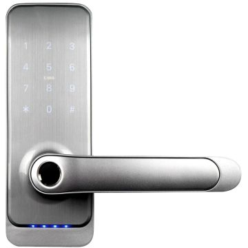 Klamka z kontrolerem dostępu EURA (ELH-01H4) silver