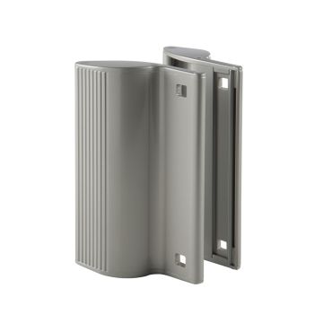 Uchwyt aluminiowy Locinox malowany proszkowo - srebrny