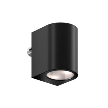 Zewnętrzne oświetlenie ścienne, łukowe Arco Locinox 12/24 V DC - 55 mm, czarne