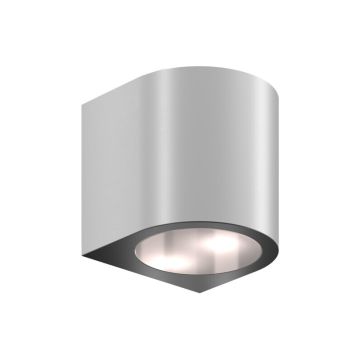 Zewnętrzne oświetlenie ścienne, łukowe Arco Locinox 12/24 V DC– 75 mm, niepomalowane