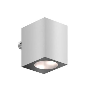 Zewnętrzne oświetlenie ścienne, sześcienne Cube Locinox 230 V AC – 55 mm, niepomalowane