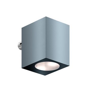 Zewnętrzne oświetlenie ścienne, sześcienne Cube Locinox 230 V AC – 55 mm, antracytowe