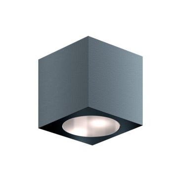 Zewnętrzne oświetlenie ścienne, sześcienne  Cube Locinox 230 V AC – 75 mm, antracytowe