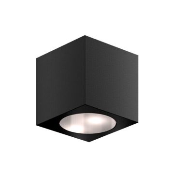 Zewnętrzne oświetlenie ścienne, sześcienne Cube Locinox 230 V AC – 75 mm, czarne