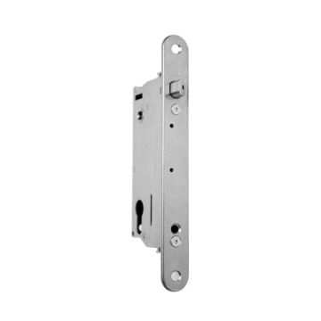 Uniwersalny zamek wpuszczany Seventylock Locinox - odsadzeniem klamki 50 mm i ryglem regulowanym w zakresie 10 mm