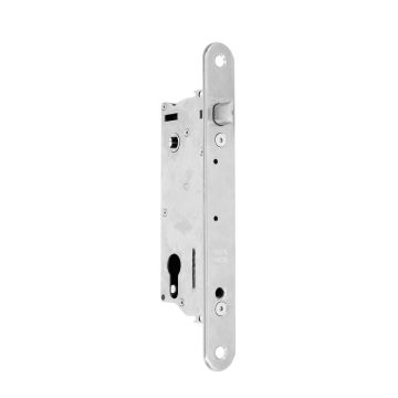 Uniwersalny zamek wpuszczany Sixtylock-A Locinox - z 40 mm odsadzeniem klamki i ryglem regulowanym w zakresie 10 mm