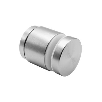 Uchwyt do szkła punktowy – fi 50, regulowany gwint M10, szkło 8-21,52 mm, do powierzchni płaskiej, satyna