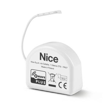 Moduł Nice FGS-223 EU On/Off-Control - do zdalnego sterowania dwoma obwodami, Z-Wave Plus, Z-Wave
