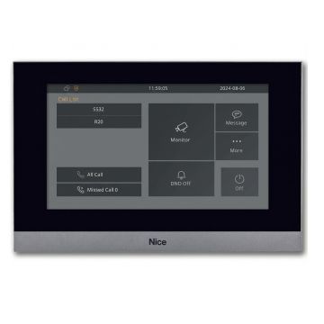 Monitor wewnętrzny NICE MyBell IP Basic MBIPMONIT - 7-calowy, PoE, Linux 