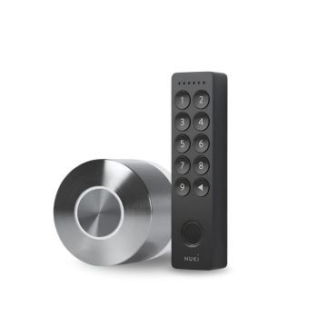 Inteligentny zamek Nuki Smart Lock Ultra w zestawie z klawiaturą NUKI Keypad 2.0