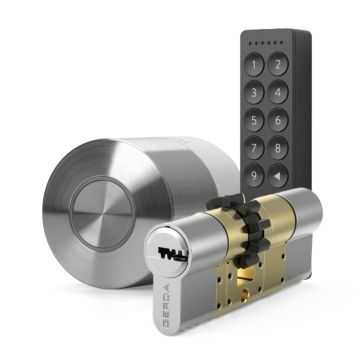 Zestaw inteligentny zamek Nuki Smart Lock Pro z wkładką GERDA EXXO SMART M Z 61/61 + NUKI Keypad 2.0