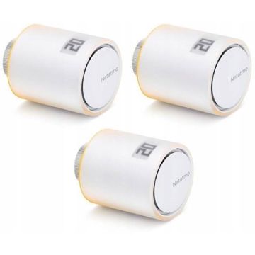 Zestaw 3 głowic termostatycznych Netatmo NBU-NAV