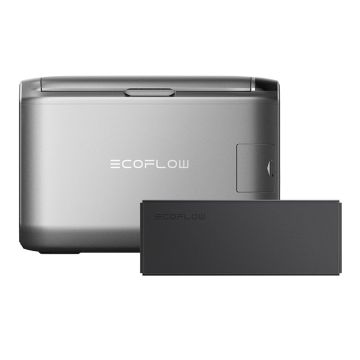 Zestaw: Przenośna lodówka EcoFlow Glacier 55L + Bateria 298Wh
