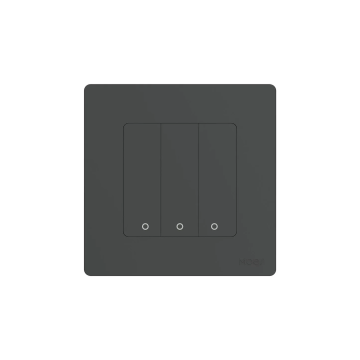 Pilot 3-kanałowy Moes (SR-ZT3-G) Szary Tuya Zigbee