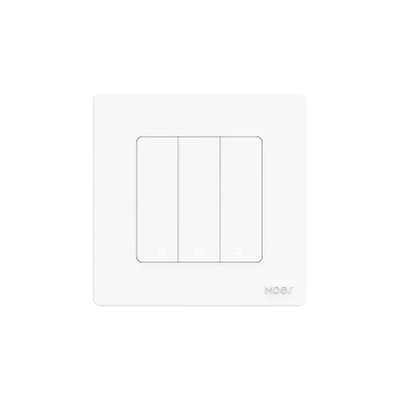Pilot 3-Kanałowy Moes (SR-ZT3-W) Biały Tuya Zigbee 