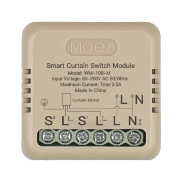 Mini sterownik do rolet Moes (WM-108-M) Tuya Wi-Fi