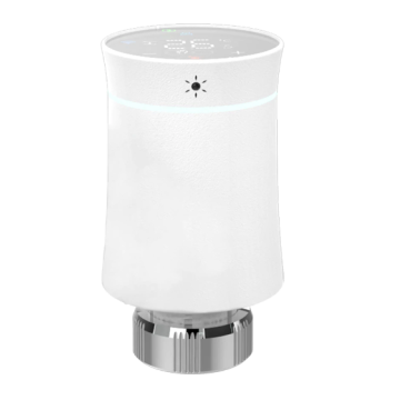 Inteligentna głowica termostatyczna Moes ZTRV-BY-100 - biała, Zigbee, Tuya