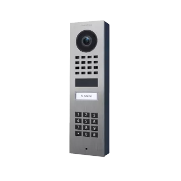 Wideodomofon IP DoorBird D1101KV (PoE / WiFi) (montaż natynkowy, sterowanie elektrozaczepem) stal nierdzewna V2A, szczotkowana