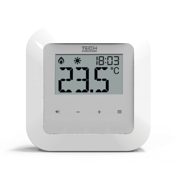 Regulator pokojowy do sterownika instalacji I-2, I-3 i i-3 PLUS TechSterowniki RI-1 (WG.11.0320)