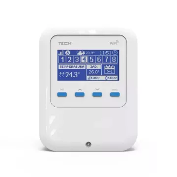 Moduł internetowy Wi-Fi do sterowania siłownikami elektrycznymi TECH 8S Wi-Fi Biały (WG.20.0118)