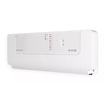 Sterownik zaworów termostatycznych bezprzewodowy TechSterowniki SINUM PS-10 230 Biały (WG.23.0044)