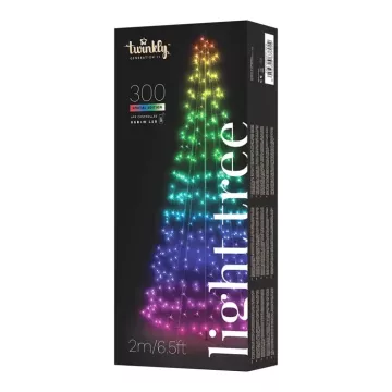 Choinka Twinkly Light Tree - 300 RGB+W LED, 2 m / 6 ft, Plug Type F