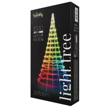 Choinka Twinkly Light Tree - 1000 RGB+W LED, 6 m/19.5 ft, Plug Type F