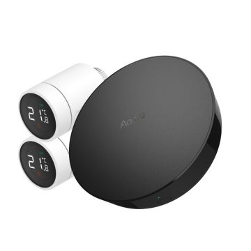 Zestaw inteligentnego ogrzewania Aqara centrala M2 + 2x głowica termostatyczna E1 (HM2-G01+ SRTS-A01)
