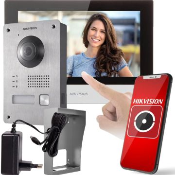 Zestaw wideodomofonowy HIKVISION (DS-KIS703Y-P)