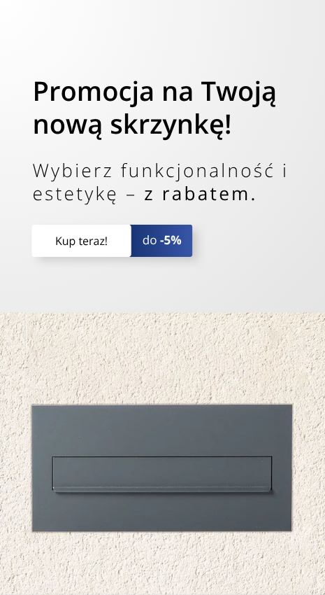 Skrzynki na listy promocja