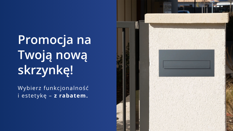 Nowe skrzynki pocztowe
